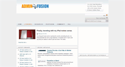 Desktop Screenshot of adminfusion.com